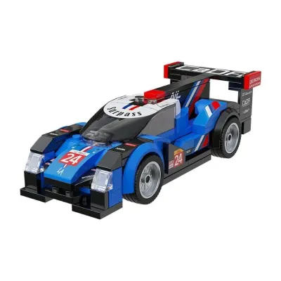 Vagon Lıfe Cada  Süpersonic Yıldız Spor Araba 164 Parça Block Oyuncak C555053W