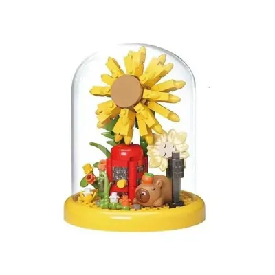 Vagon Lıfe Panlos Flower Set 219 Parça Block Oyuncak P2592