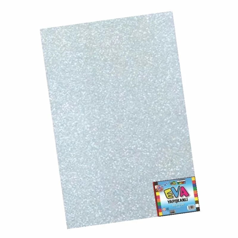 Nova Color Eva Simli Yapışkanlı Gümüş 50X70 5Li Nc-538