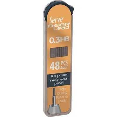 Serve Deep Mekanik Kalem Ucu Min 03 Hb 48 Li Tüp Deepmın03 Tekli