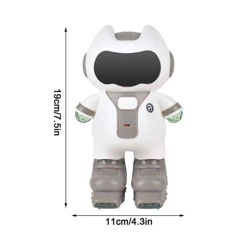 Ctoy 6678-9 Işıklı Ve Sesli Kayarak Dans Eden Robot