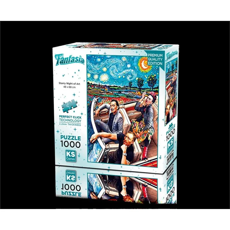 Ks 20823  Puzzle 1000 Starry Night Of Art