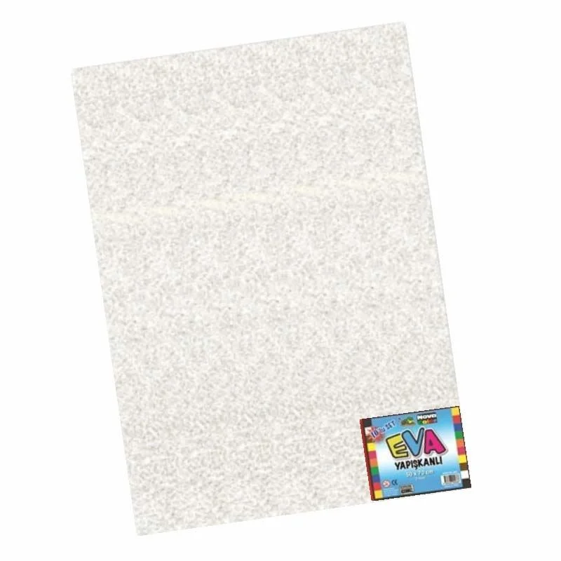 Nova Color Yapışk.Eva Simli 50X70 Beyaz Nc-596 (Adet)