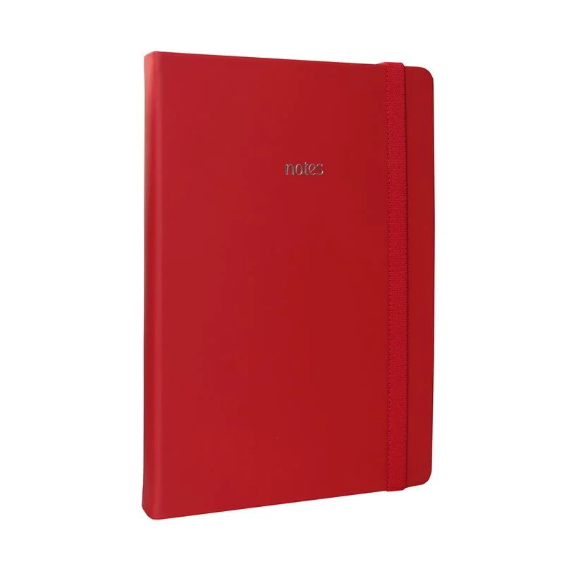 Vj 124-1659 Bujo Defter Vegan Deri 96 Yaprak 160 Gr. Beyaz Kağıt Cepli Lastikli