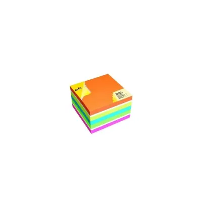 Notix 75X75 Neon 6 Renk Yapışkanlı Postit Not Kağıdı 450 Yp 6Rk-N-7575
