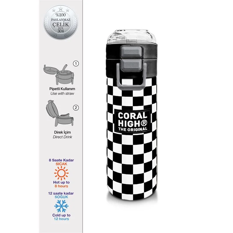 Yaygan 31877 Coral Hıgh Çelik Termos(500Ml)