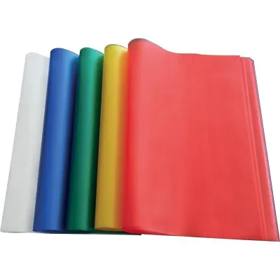 Abka A4 Hazır Defter Kabı Renkli/Şeffaf 5 Li Blister