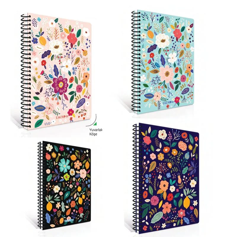 Çınar Floral 17X24 100 Yp Çizgili Sert Kapak Defter 55224 (1 Adet)