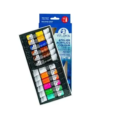 Vandyck Atelıer 12 Renk Akrilik Boya Vd-384400