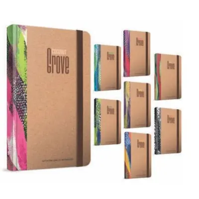 Gıpta Grove 17X24 100 Yp. Kareli İplik Dikiş Sert Kapak Lastikli Defter 7903