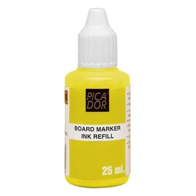 Picador Fosforlu Kalem Mürekkebi Sarı 25 Ml.