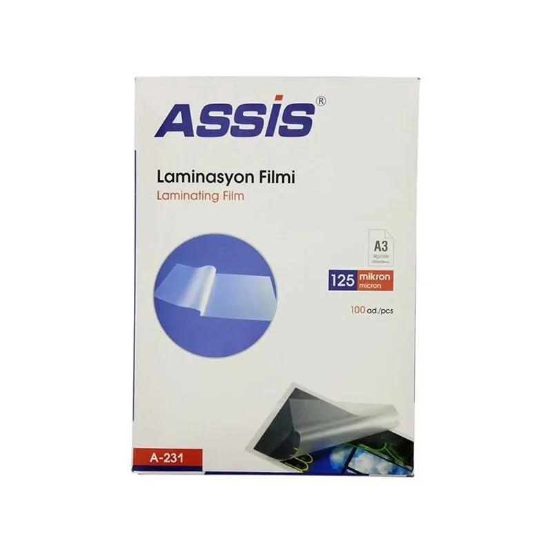 Cassa Assis 0231 A3 Laminasyon Filmi 125 Mıcron