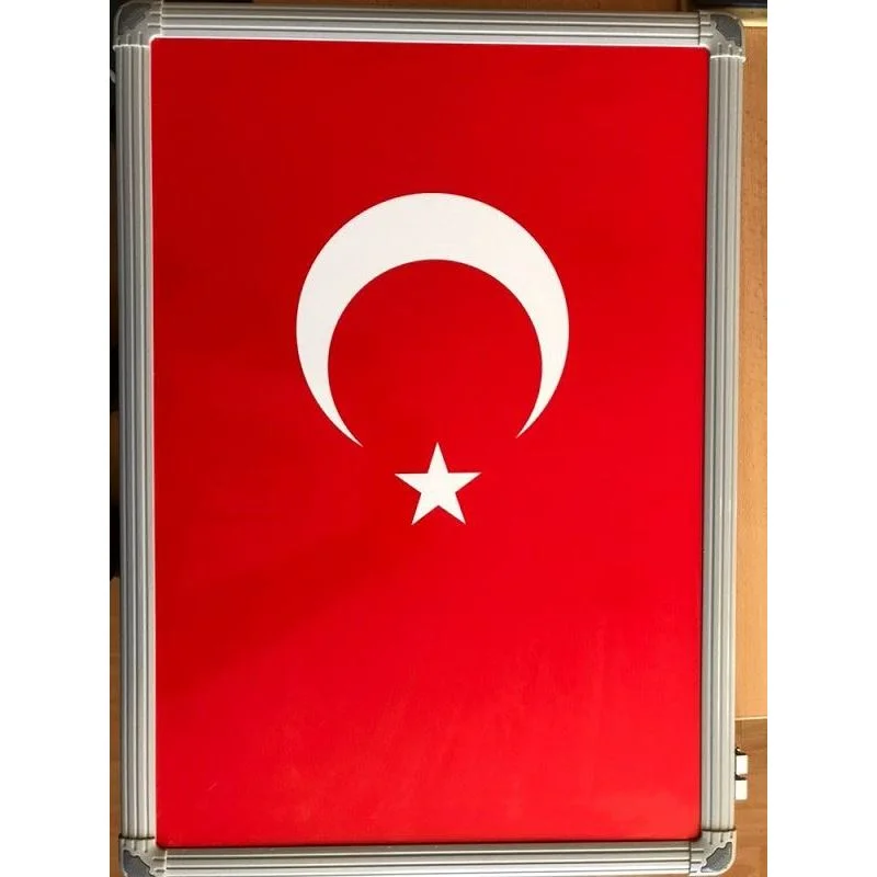 Panda 21X30 Türk Bayrağı Metal Çerçeve Pan-414