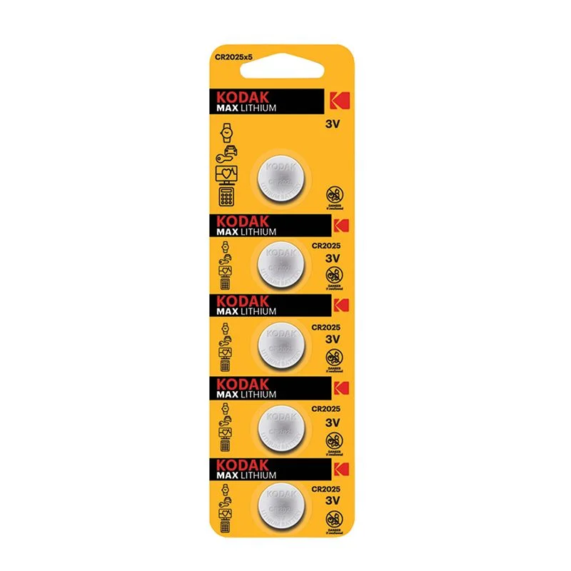 Kodak Cr2025 Ultra Lityum Para Pil 5 Li Blister 281388