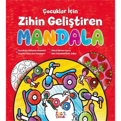 Çocuklar İçin Zihin Gelştiren Mandala Kitabı / Bıcırık