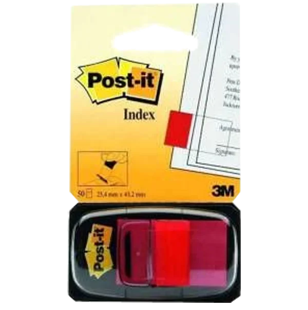 Post-İt İndeks 50 Lİ Kırmızı 680-1