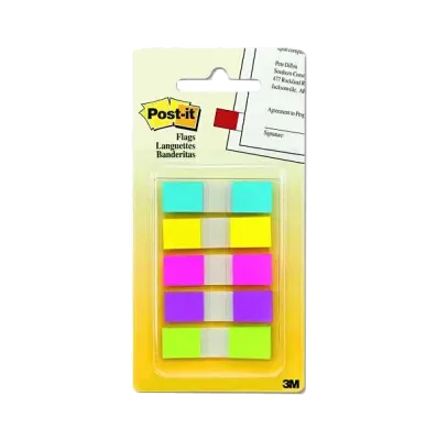 Post-it İndeks 20 YP 12x44 5 Renk 683-5 KP