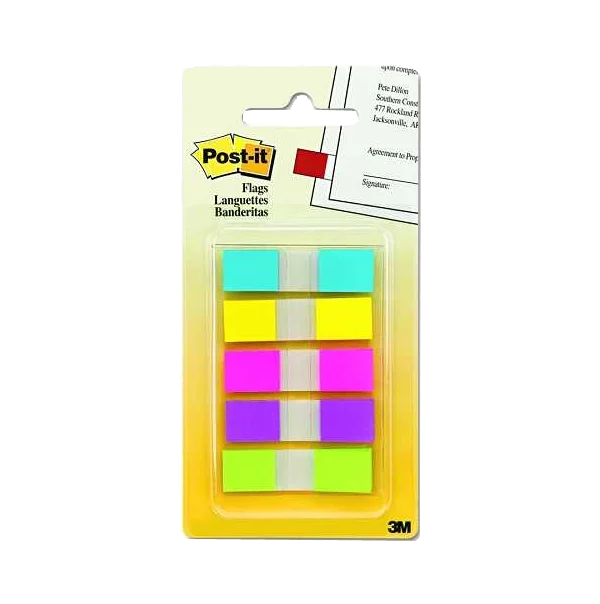 Post-it İndeks 20 YP 12x44 5 Renk 683-5 KP