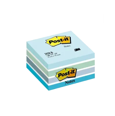 Post-it Yapışkanlı Not Kağıdı Küp 450 YP 76x76 Mavi 2028-B