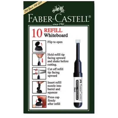Faber-Castell Tahta Kalem Mürekkebi W20 Siyah 25 43 99