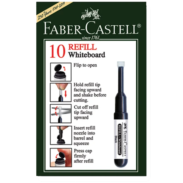 Faber-Castell Tahta Kalem Mürekkebi W20 Siyah 25 43 99