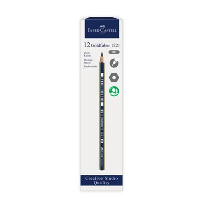 Faber-Castell Kurşun Kalem Dereceli Goldfaber 3H