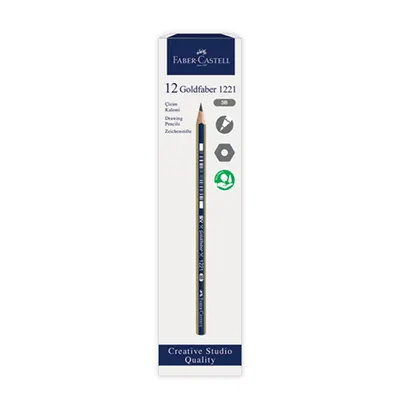 Faber-Castell Kurşun Kalem Dereceli Goldfaber 4B
