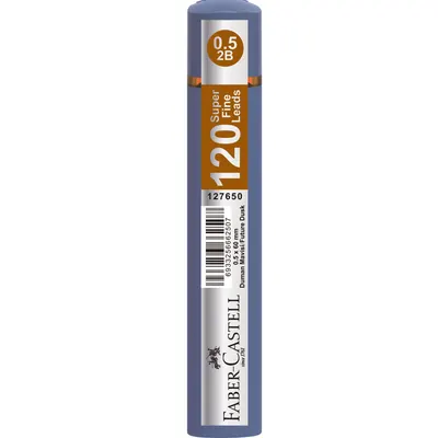 Faber-Castell Min Grip Soft T, Tit Duman Mavisi 0.5 MM 5030 127650 120 li