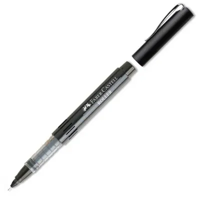 Faber-Castell Roller Kalem İğne Uçlu Siyah 10 Lu 5020 540599