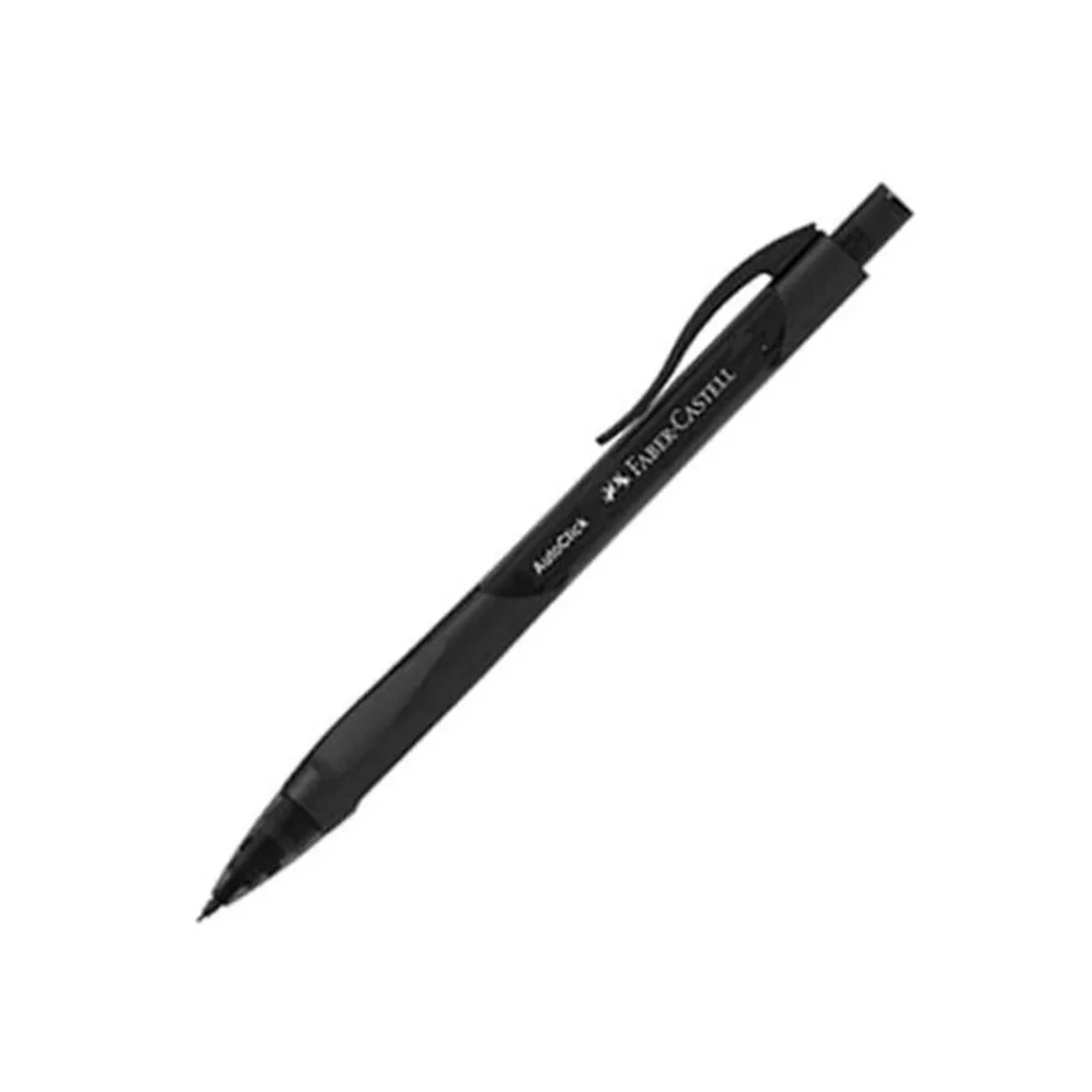 Faber-Castell AutoClick Siyah Gövde 0,5 MM 10x