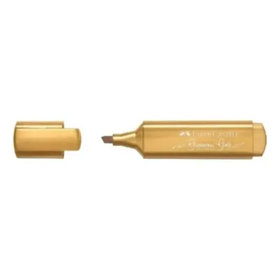 Faber-Castell Fosforlu Kalem 46 Metalik Altın 5030154650