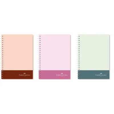 Faber-Castell Defter Pp Bicolor 100 Yp. Kareli 5075000524000