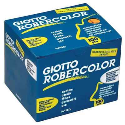 Robercolor Tebeşir Yuvarlak Tozsuz 100 LÜ Turuncu 539602