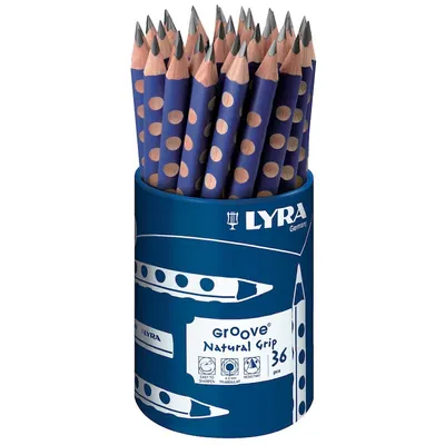Lyra Kurşun Kalem Groove Graphıte 36lı Pot - Lacivert
