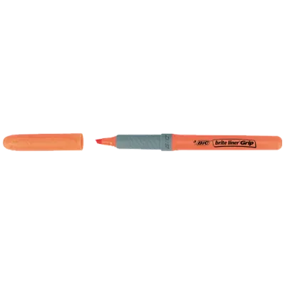 Bic Fosforlu Kalem Brite Line Grip Turuncu Kalem Tipi 811 933