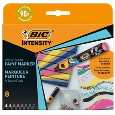 BIC INTENSITY PAINT MARKER 8Lİ VIVID