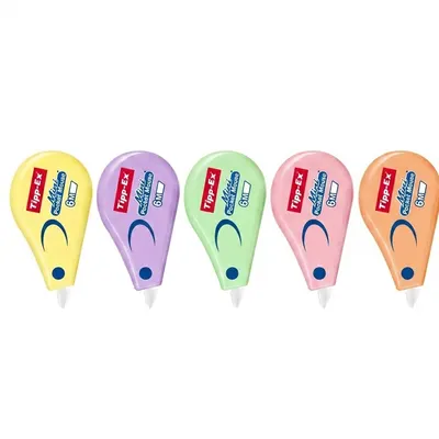 Tıpp-ex Şerit Silici Mini Pocket Mouse Pastel Renkler 5 MM6 MT10 Lu