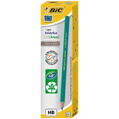 Bic Kurşun Kalem Eco Evolution 650 HB Köşeli 880311
