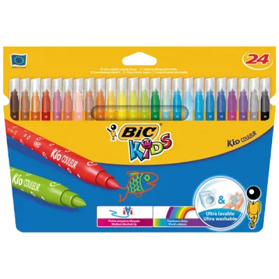 Bic Keçeli Boya Kalemi Kids Couleur 24 Renk 841800