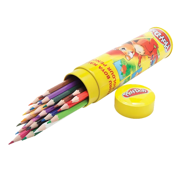 Play-Doh Kuru Boya Tüp 12 Renk PLAY-KU005