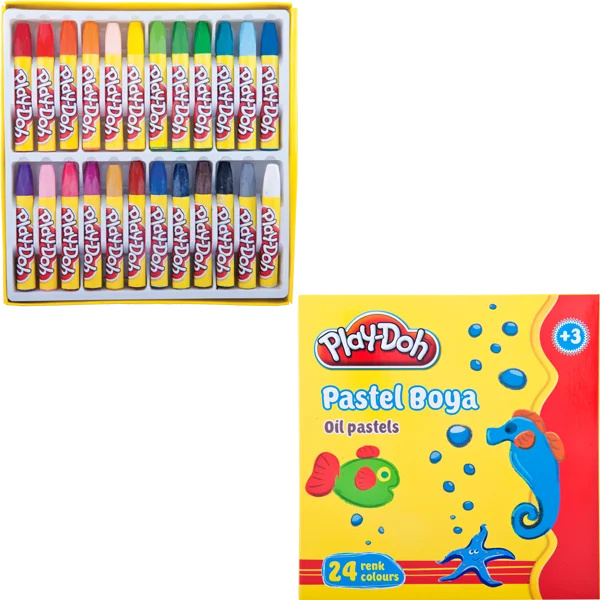 Play-Doh Pastel Boya 24 Renk PLAY-PA004