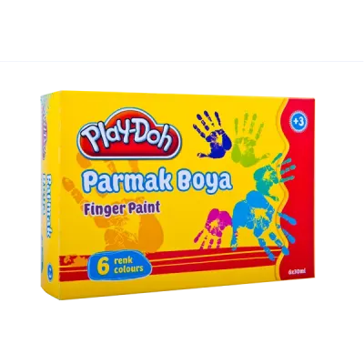 Play-Doh Parmak Boyası 30 ML 6 Renk PLAY-PR001