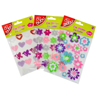 Bu-Bu Sticker Eva Doğa Stand 24 Lü BUBU-STS021