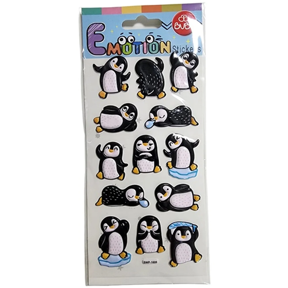 Bu-Bu Stickers Emotıons Penguın 9X21