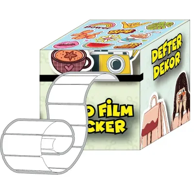 Lilamor Rulo Yetişkin Etiketi 5x5 24 Lü