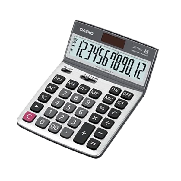 Casio Hesap Makinesi Masa Üstü 12 Hane AX-120ST