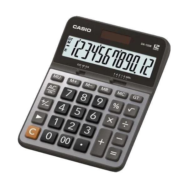 Casio Hesap Makinesi Masa Üstü 12 Hane DX-120B