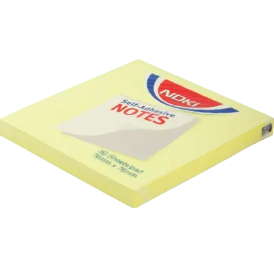 Noki Yapışkanlı Not Kağıdı 76x76 Limon Sarı 12133