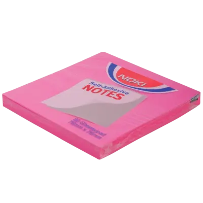 Noki Yapışkanlı Not Kağıdı 80 YP 76x76 Pembe 12165
