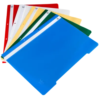 Noki Telli Dosya Plastik Ekonomik A4 Kırmızı 4828-080